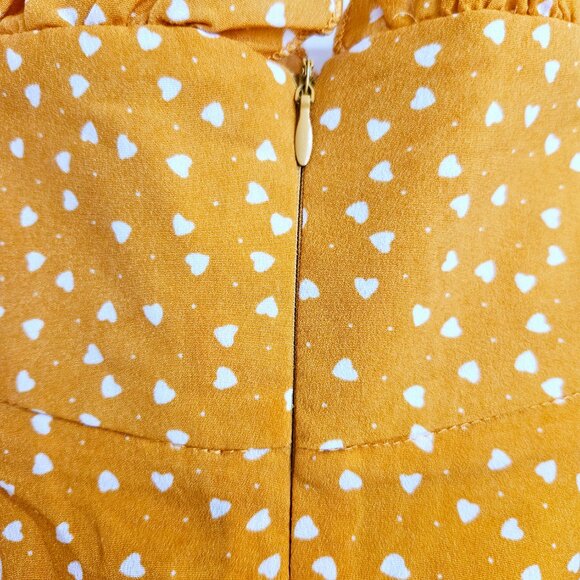 Shein Yellow Maxi Skirt - Picture 4 of 7